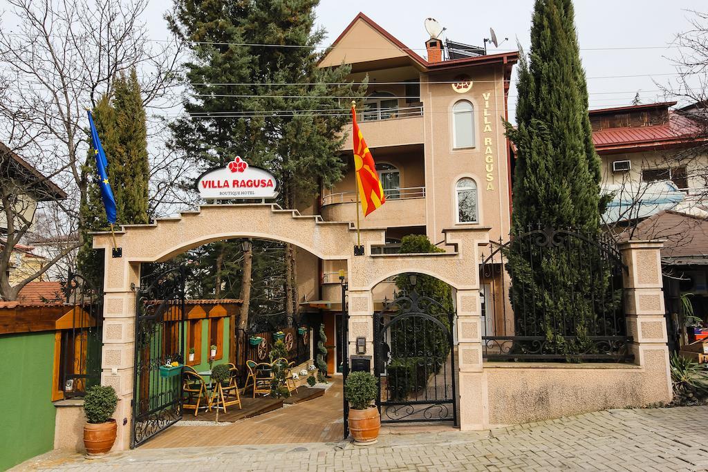 Hotel Villa Ragusa Skopje Exterior foto